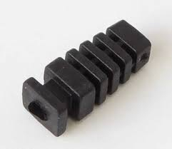 Z-7/ODG/BK FI 7 Strain relief; rubber; L: 22.4mm; black; Panel thick: max.2.8mm