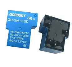 Реле  RELAY 12V 30A GU-SH-112D