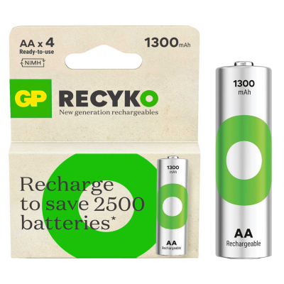 Батерия акумулаторна 4pcs. 1300 MAH NI-MH R6