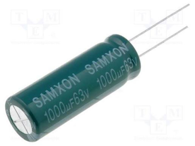 Кондензатор електролитен 1000MF 63V 105\'C