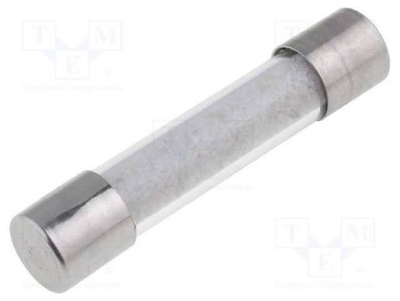 Предпазител стъклен бавен  FUSE 8A 6.3x32mm ZGT-8A