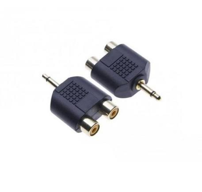 Букса NH-552N 3.5 Mono to 2xRCA FEMALE
