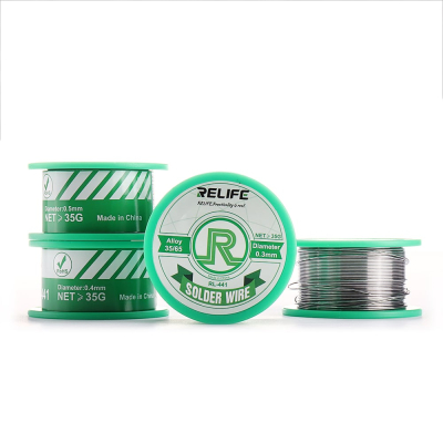Тинол SOLDERING WIRE RELIFE RL-441 35gr 0.3mm