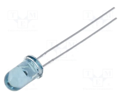 LL-503IRT2E-2AC IR transmitter; 5mm; 940nm; blue,transparent; 20°; THT; 100mW