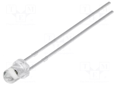 LL-304IRC4B-2AD IR transmitter; 3mm; 940nm; transparent; 30°; THT; 100mW; 6÷10mW/sr