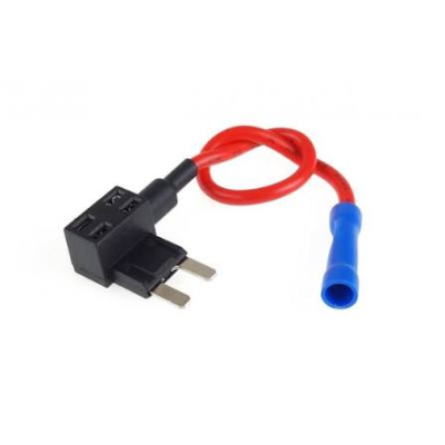 ГНЕЗДО 10A Mini  Fuse Tap Adapter - Add-a-Circuit Car Fuse Splitter & Holder