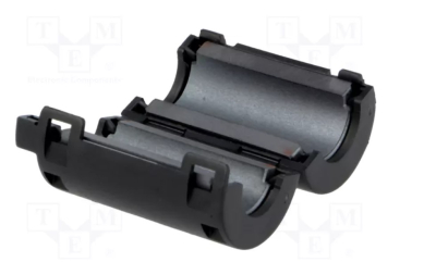 RRC-17-11-28-M Ferrite: two-piece; on round cable; Ø: 11mm; 97Ω; A: 20.5mm; C: 11mm;Ferrite features:reduce electromagnetic interference;