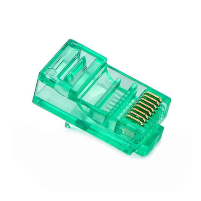 Букса PLUG RJ45 CAT6 8P / 8C GREEN PM-22703