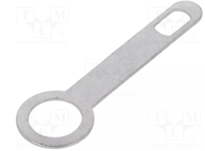 STO-M4/NC Tip: solder lug ring; 0.3mm; M4; Ø: 4.3mm; screw; straight Manufacturer part number:60-2814-51/0030