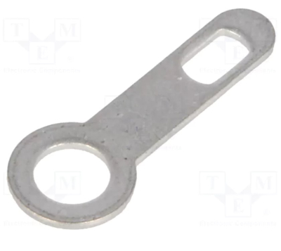 STO-M3/NC Tip: solder lug ring; 0.5mm; M3; Ø: 3.2mm; screw; straight Manufacturer part number:60-2803-11/0031