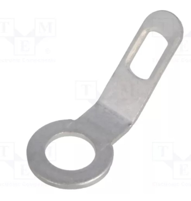 STO-M3K/NC Tip: solder lug ring; 0.5mm; M3; Ø: 3.2mm; screw; angled 45° ;Manufacturer part number:61-2203-11/0030