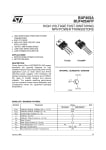 Транзистор BUF405AF TO-220F