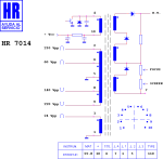ТХО за телевизор HR7014;1105.0280