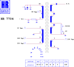 ТХО за телевизор HR7704;1142.5084