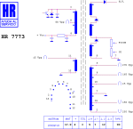 ТХО за телевизор HR7773 SHARP