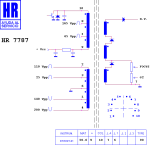 ТХО за телевизор HR7787