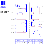 ТХО за телевизор HR7827