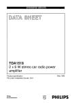 Интегрална схема  TDA1519/N3