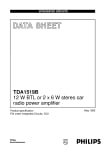 Интегрална схема  TDA1519B