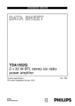 Интегрална схема  TDA1552Q