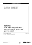 Интегрална схема  TDA4780