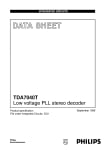 Интегрална схема  TDA7040T SO-8