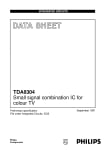 Интегрална схема  TDA8304 DIP-32
