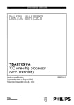 Интегрална схема  TDA9715H/A