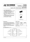 Интегрална схема  TL074C   SO-14