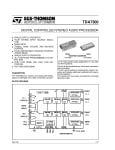 Интегрална схема  TDA7300D SMD