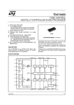 Интегрална схема  TDA7440D