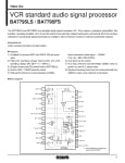 Интегрална схема  BA7795LS