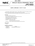 Интегрална схема  UPC1853CT