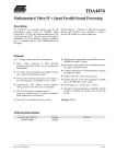 Интегрална схема  TDA4474