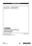 Интегрална схема  TDA9803 DIP-20