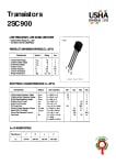 Транзистор 2SC900 TO-92