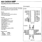 Интегрална схема  HA13456A