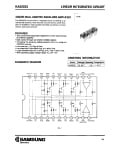 Интегрална схема  KA22233 DIP-22