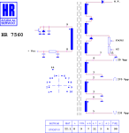 ТХО за телевизор 1142.0775;HR7560