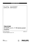 Интегрална схема  TDA1519C