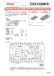 Интегрална схема  CXA1238M SMD