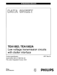 Интегрална схема  TEA1062
