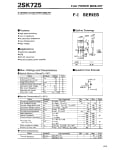 Транзистор 2SK725 TO-3P
