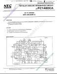 Интегрална схема  UPC1480CA