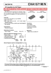 Интегрална схема  CXA1571M SMD