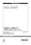Интегрална схема  TEA5711T
