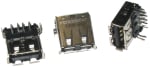 Букса UB1112C-4K1 PCB/USB