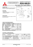 Tранзистор  RD01MUS1-T113 SOT-89