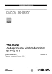 Интегрална схема  TDA9605H   SMD