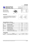 Транзистор AP9960GM SO8-8
